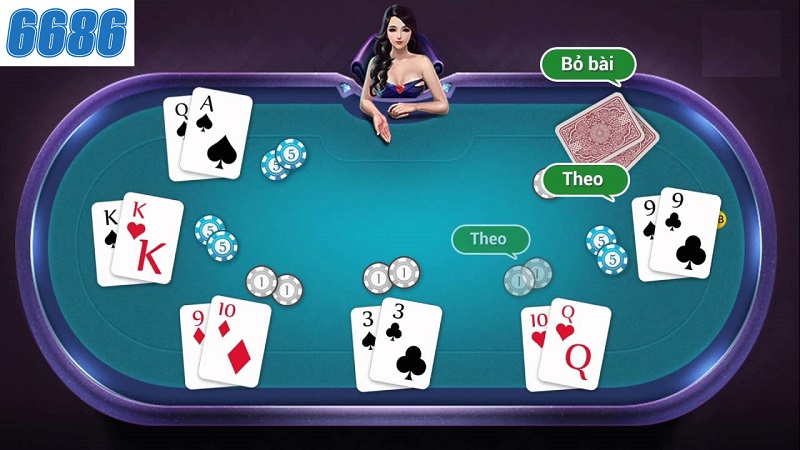 Chiến thuật chơi Poker 6686 chậm mà chắc