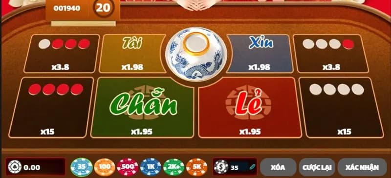 Người chơi có thể tương tác với Dealer hoặc chơi cùng hệ thống tự động